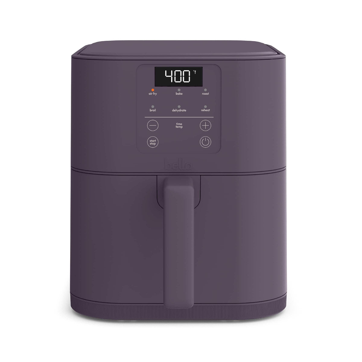 Bella - Fits-anywhere Kitchenware: 6-qt. Slim Air Fryer - Plum