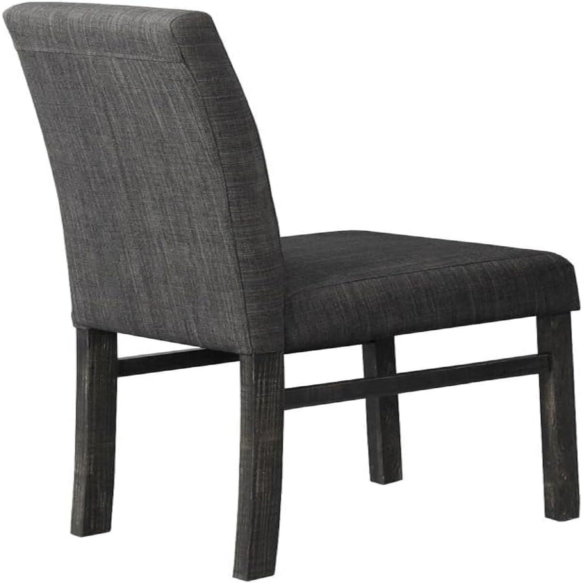 Silla de comedor tapizada de transición para cocina (juego de 2)
