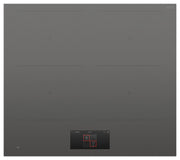 Fisher & Paykel - 24 in. Wide 4 Element Primary Modular Induction Built-in Electric Cooktop, 4 Zones with SmartZone - Gray