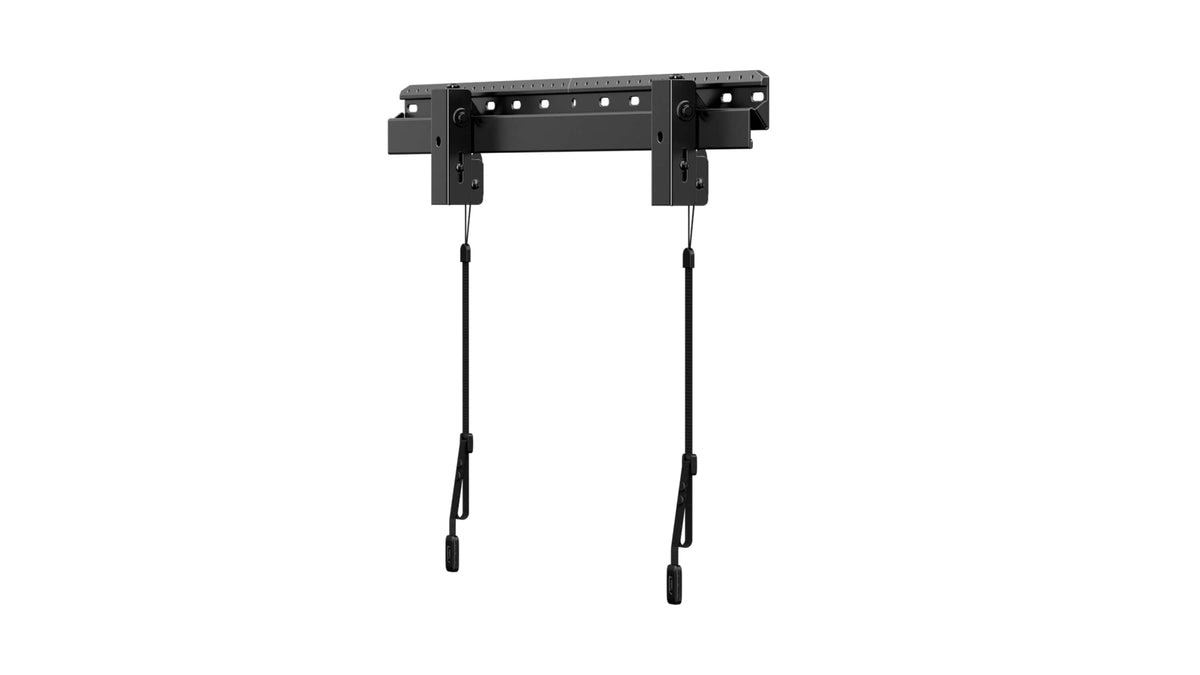 ErgoAV - 42"-90″ Fixed TV Mount - Black