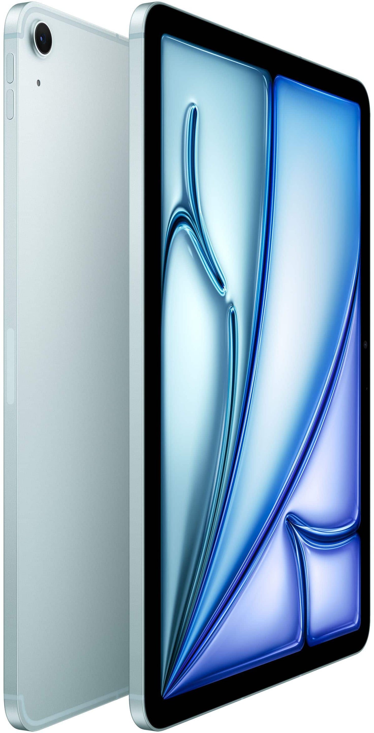 Apple - 11-inch iPad Air M3 chip Built for Apple Intelligence Wi-Fi + Cellular 1TB - Blue (Verizon)