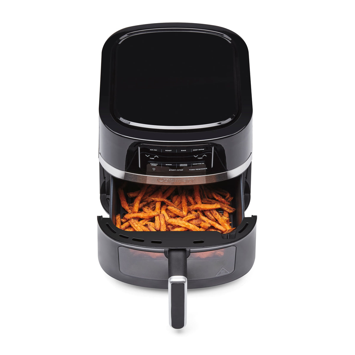 Cuisinart - 4.5 qt Basket Air Fryer - Black Stainless Steel