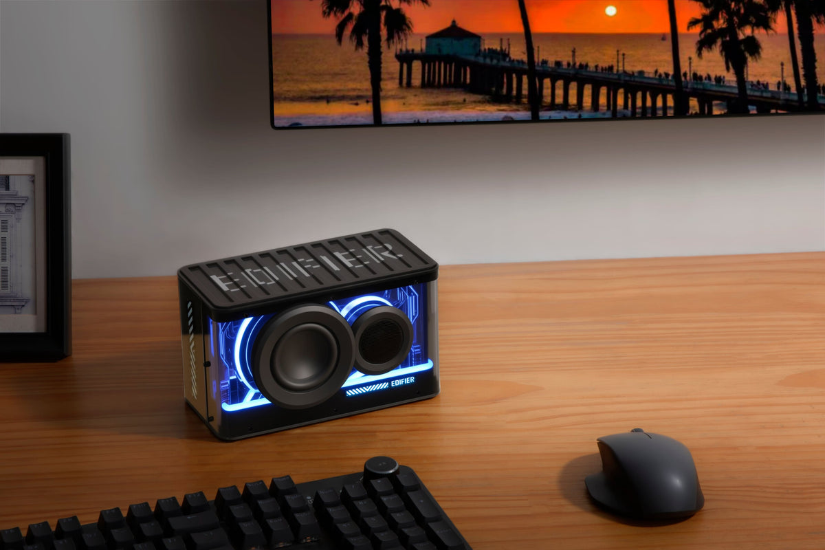 Edifier - QD25 Portable Bluetooth Speaker - Black