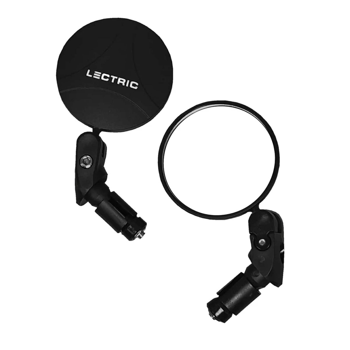 Lectric eBikes - Handlebar Mirrors (Pair) Compatible with Most eBikes & Standard Bikes - Black