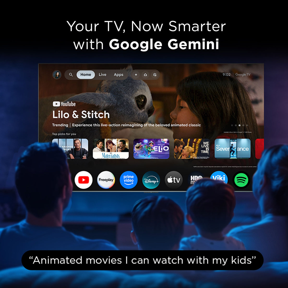 TCL - 85" Class QM9K Series 4K UHD HDR QD-Mini LED Smart TV with Google TV (2025)