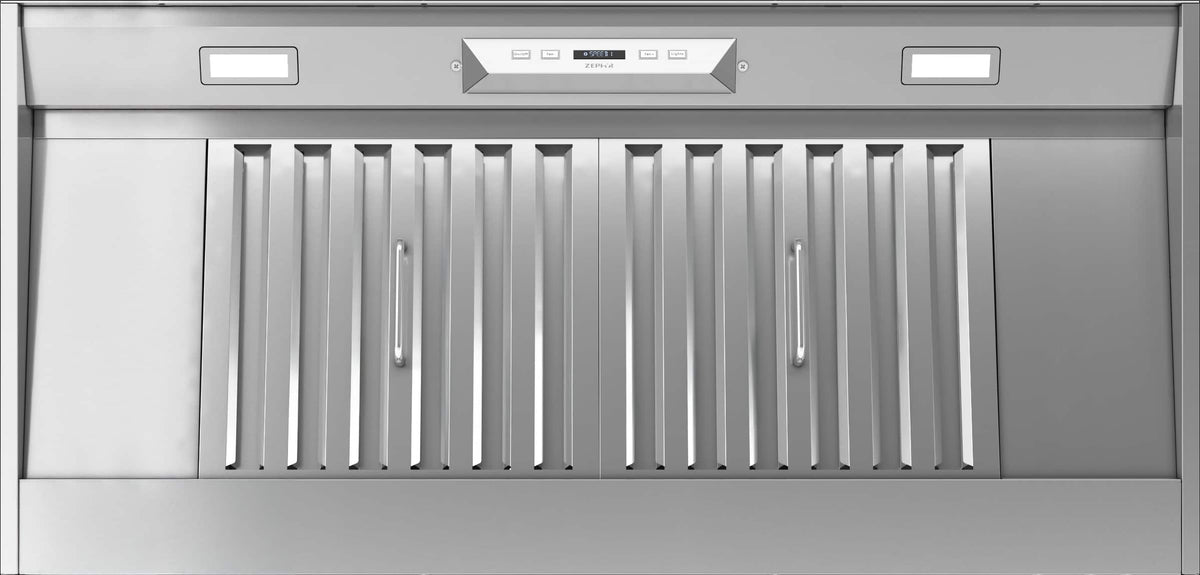 Zephyr - 42 inches - Externally Vented & Externally Vented - Range Hood Insert - Stainless Steel