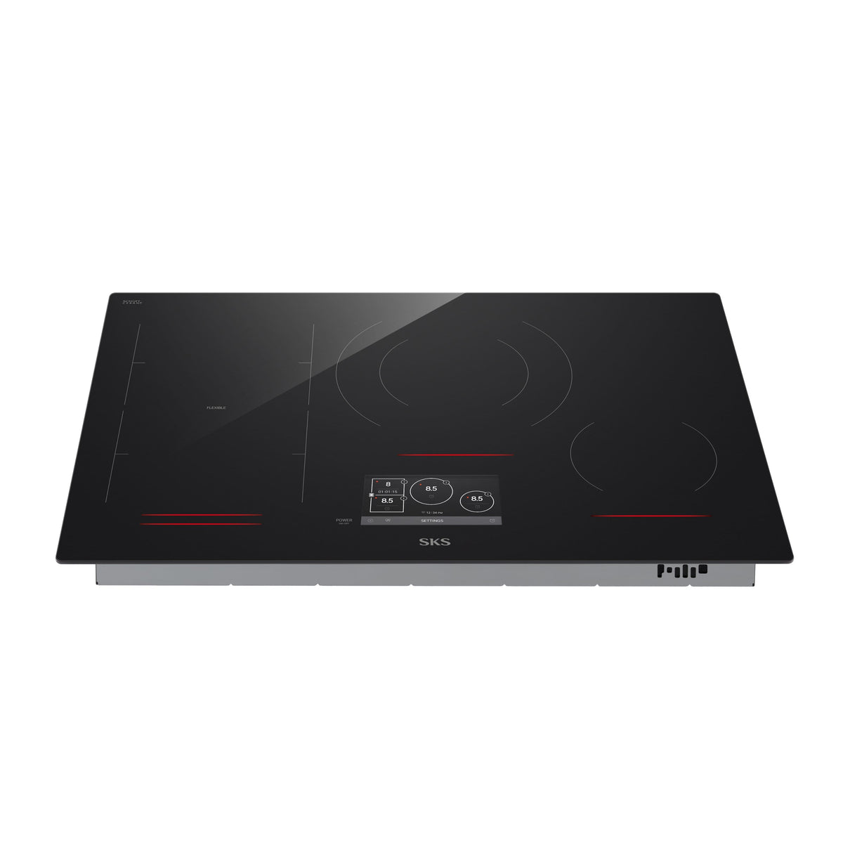 SKS - 30" Induction Cooktop with 4 Elements - Black