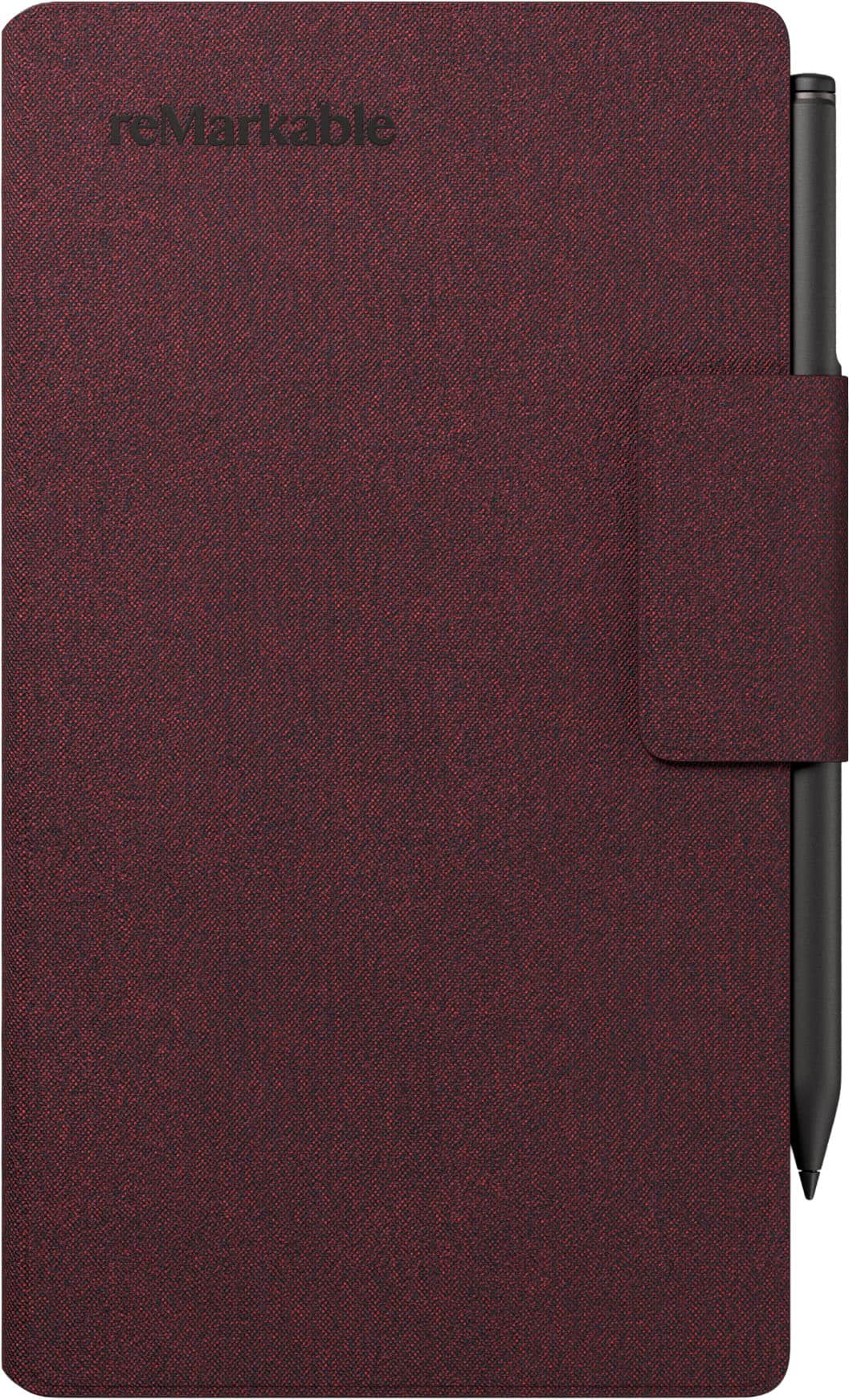 reMarkable - Paper Pro Move - Mosaic weave Book Folio for your 7.3'' paper tablet - Burgundy