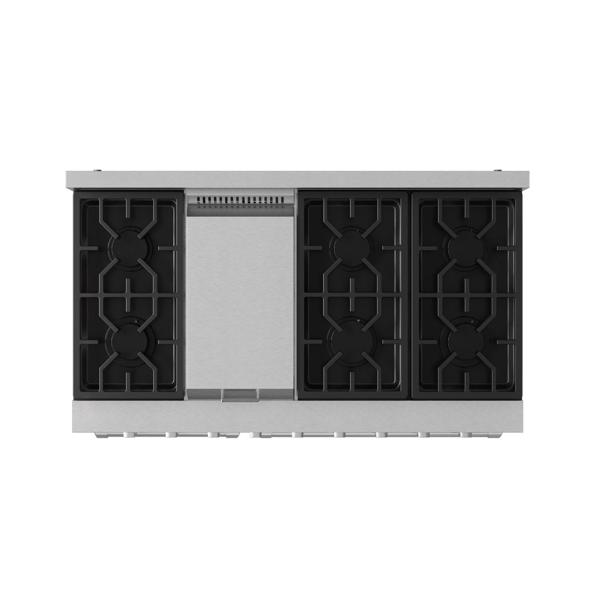 48 in. Wide 7 Burner Gordon Ramsay Series by Thor Kitchen 6.8 Cu. Ft Freestanding Gas Range - Stainless Steel