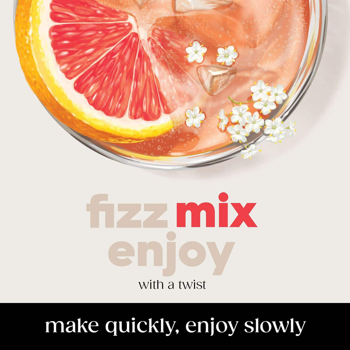 SodaStream - Crafted Mixers  Elderflower Grapefruit Drink Mix 3-Pack