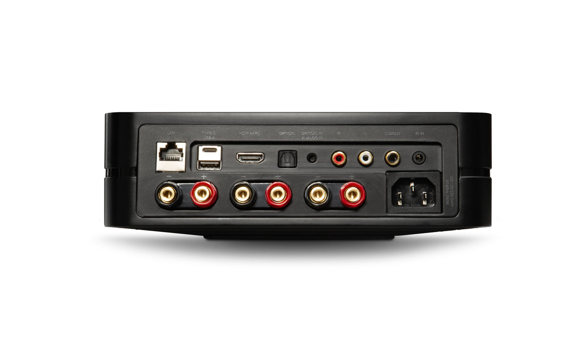 Bluesound - Powernode Wireless Hi-Res Music Streaming Amplifier - Black