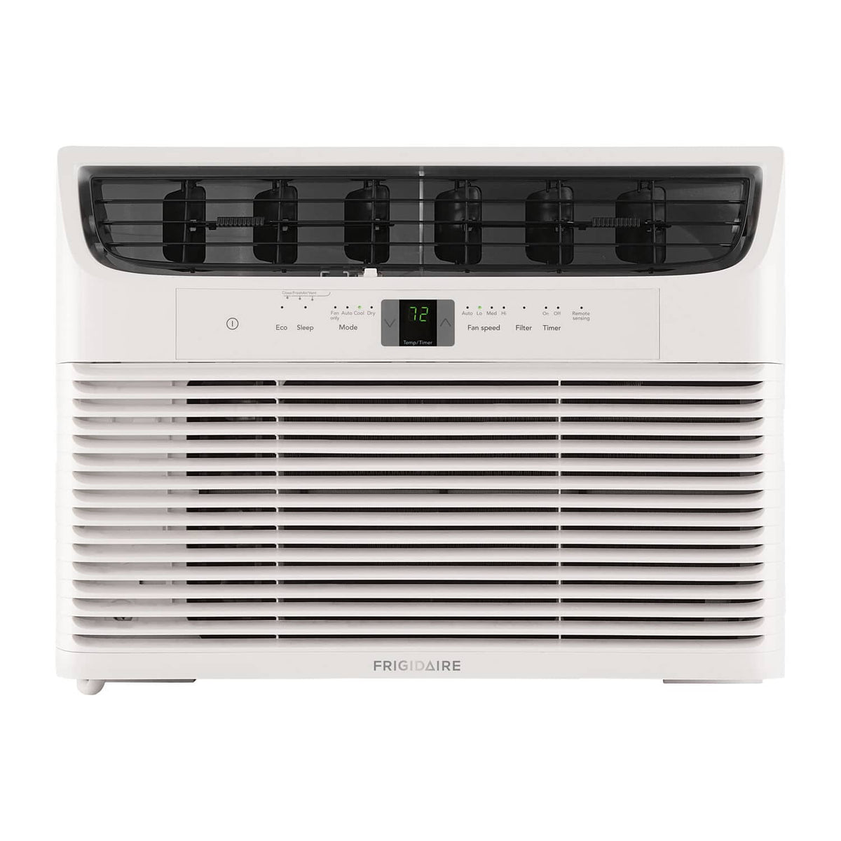 Frigidaire - 115V 10,000 BTU 450 Sq. Ft. Smart Window Air Conditioner with Remote - White