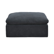 Full Compressed Ottoman - Dark Gray