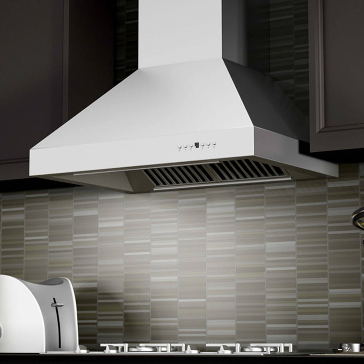 ZLINE - 42 inches - Convertible - Wall Range Hood - Silver