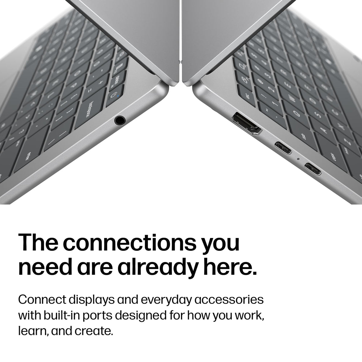 HP - Omnibook 5 - 14” 2K OLED Touchscreen Laptop - Intel Core 5 Series 3 (2026) - 8GB Memory - 512GB SSD - Smoke Silver