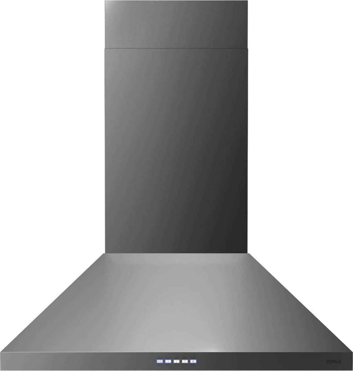 Zephyr - 36 inches - Convertible - Wall Range Hood - Black Stainless Steel