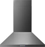 Zephyr - 36 inches - Convertible - Wall Range Hood - Black Stainless Steel