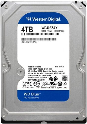 WD - Blue 4TB PC Internal Hard Drive for Desktops