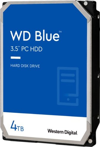 WD - Blue 4TB PC Internal Hard Drive for Desktops