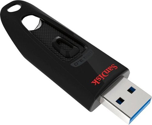 SANDISK - Ultra 128GB USB 3.0 Flash Drive - Black
