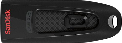 SANDISK - Ultra 128GB USB 3.0 Flash Drive - Black