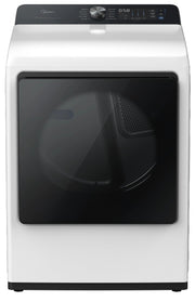 Midea - 7.4 Cu. Ft. Extra-Large Capacity Electric Dryer with QuadSensor Dry - White