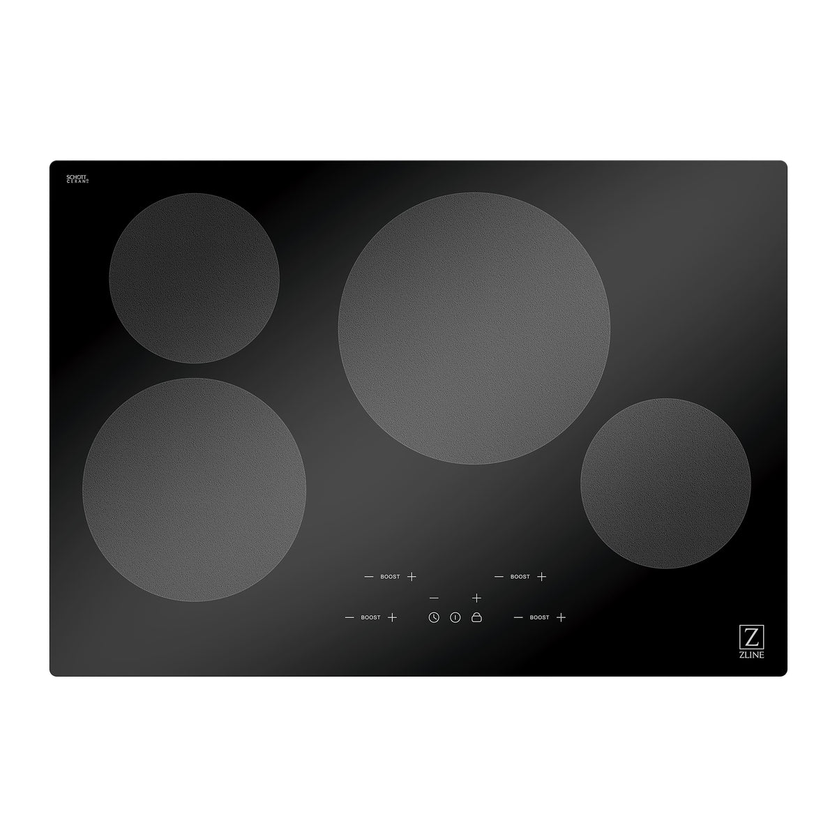 ZLINE - 30 in. Wide 4 Element Induction Cooktop (RCIND-30) - Black