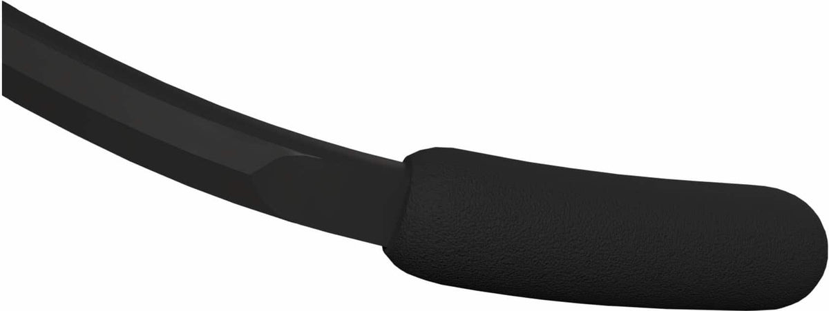 BlueParrott - Pro B350 Wireless Bluetooth Mono Headset with 98% AI Voice Isolation Mics and Lightweight Headband - Black