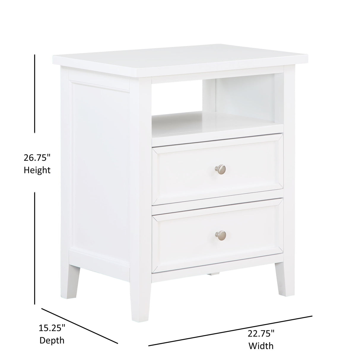 Weston - 2 Drawer Nightstand