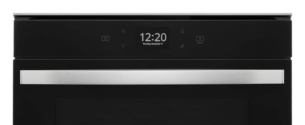 Whirlpool - 24 in. Built-In Double Electric Convection Wall Oven with WiFi - Stainless Steel