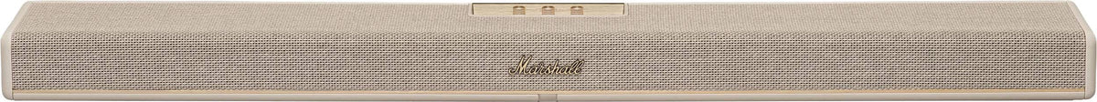 Marshall - Heston 120 5.1.2 Channel Soundbar with Dolby Atmos Immersive Sound and Built-in Subwoofer for TV / Movies / Music - Cream