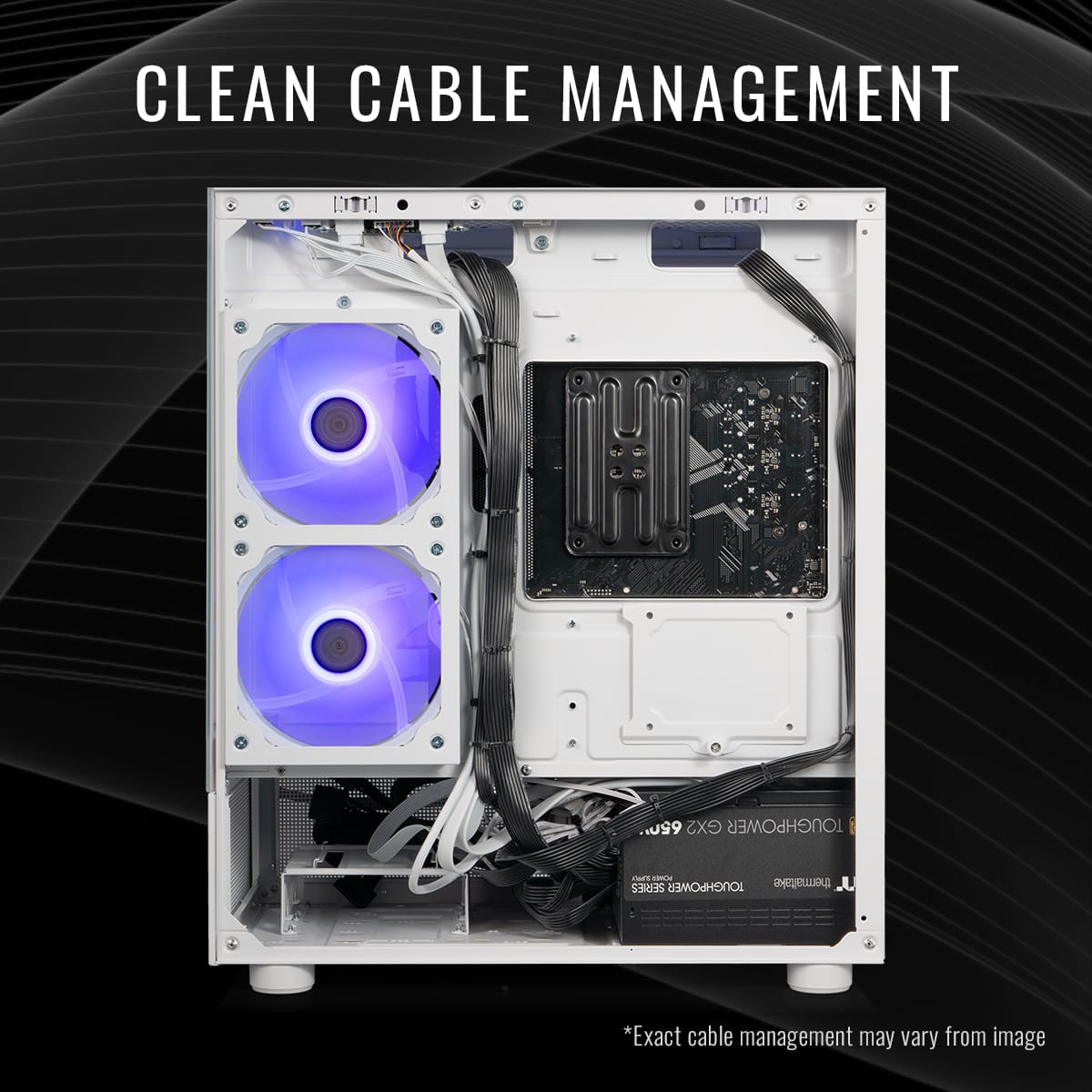 Thermaltake - LCGS View u2460TS-170 Gmng Dsktp Intel Core Ultra5 245KF 2025 32GB DDR5 Memory NVIDIA GeForce RTX 5060 Ti8GB 1TB NVMe M2 - White