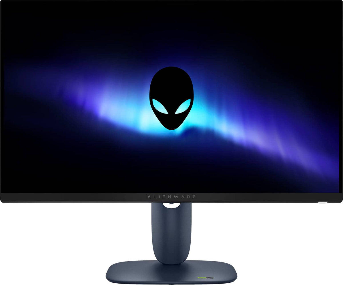 Alienware - AW2725DM 27" IPS LED QHD 180Hz 1ms FreeSync and G-Sync Compatible Gaming Monitor with HDR (HDMI, DisplayPort, USB) - Interstellar Indigo