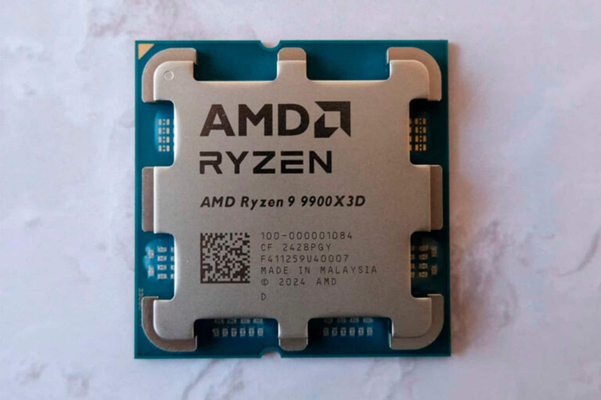 AMD - Ryzen 9 9900X3D 12-Core - 24-Thread 4.4 GHz (5.5 GHz Max Boost) Socket AM5 PCI Express 5.0 Unlocked Desktop Processor - Black