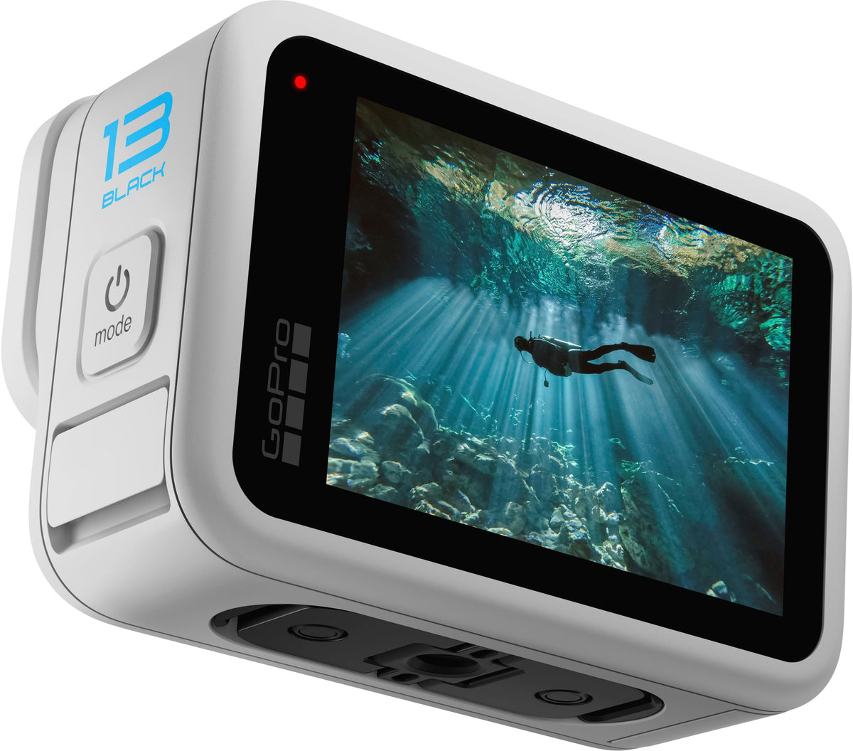 GoPro - HERO13 Black Action Camera - Limited Edition - Polar White