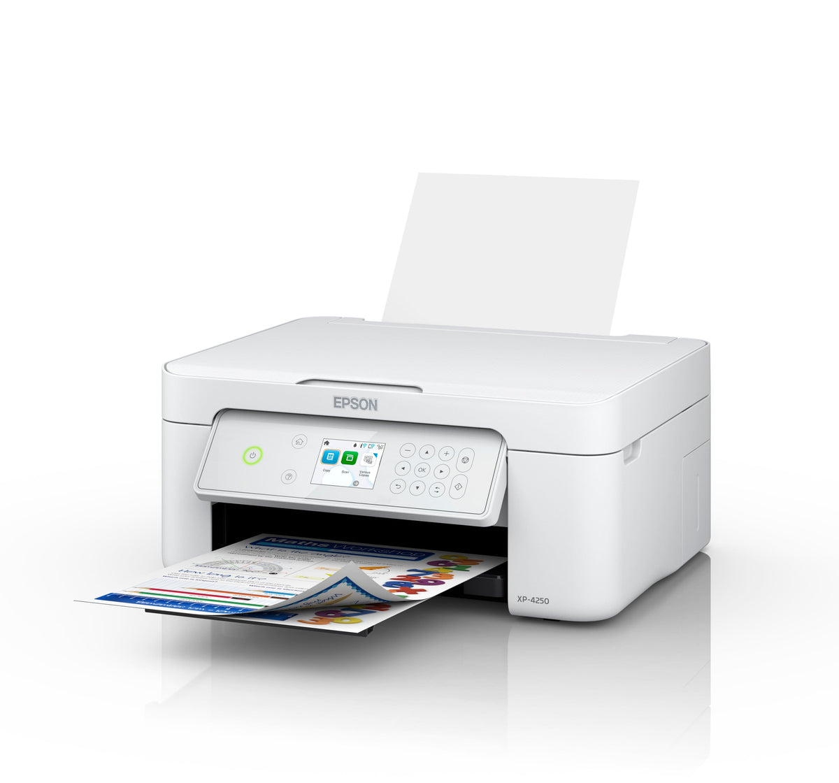 Epson - Expression Home XP-4250 Wireless All-in-One Inkjet Printer - White