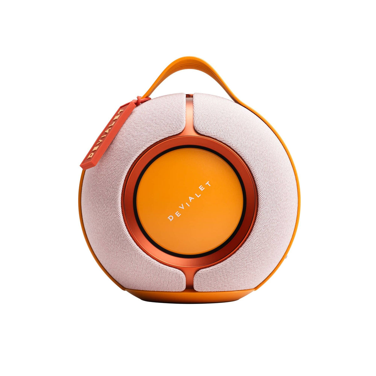 Devialet - Mania Portable Bluetooth and Wi-Fi Capability Speaker (w/Cocoon Dock) - Rose Bloom