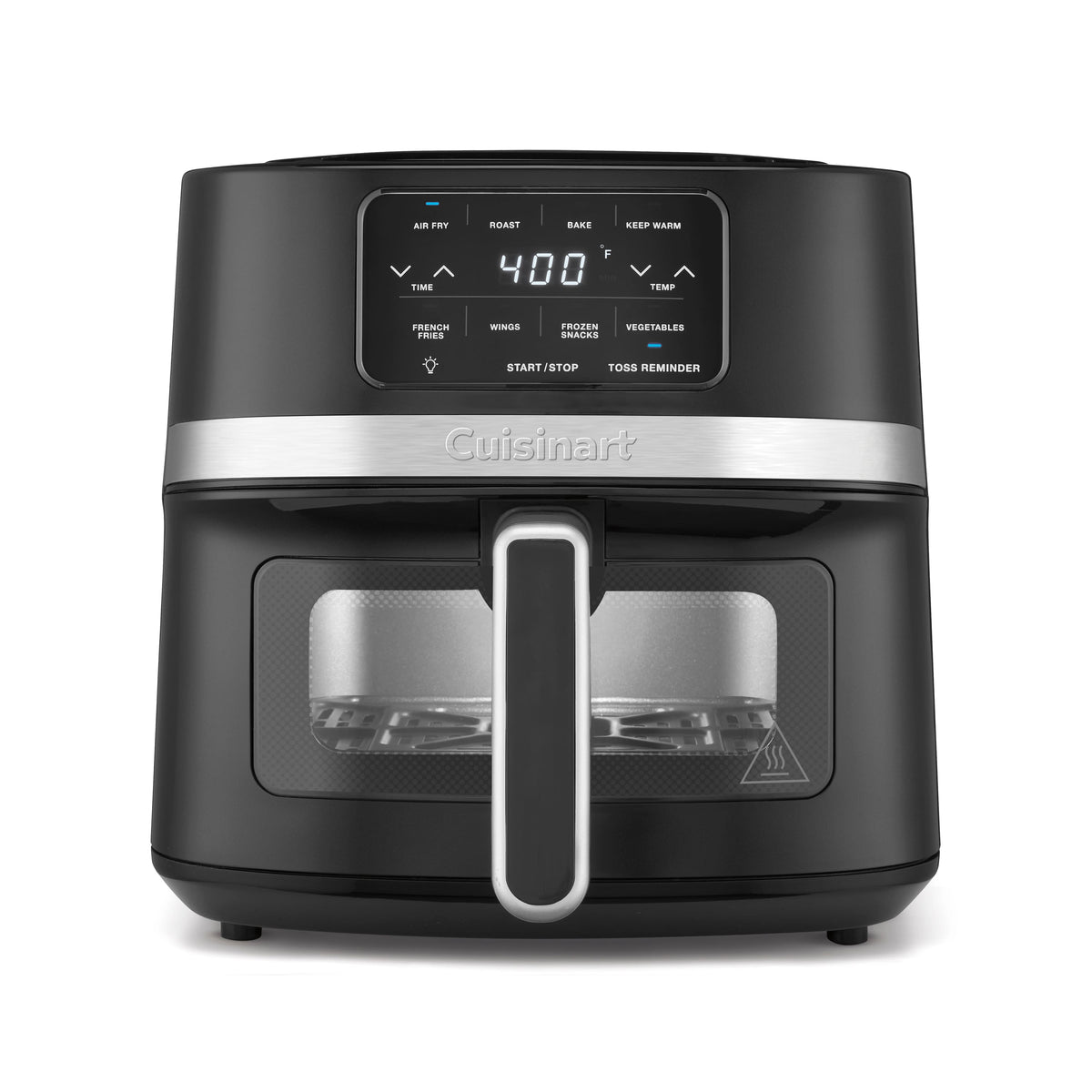 Cuisinart - 4.5 qt Basket Air Fryer - Black Stainless Steel