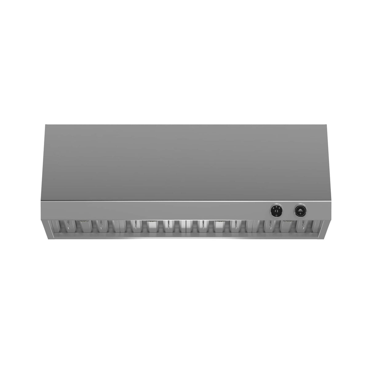 Forno Appliances - 48 inches - Externally Vented - Wall Range Hood - Silver