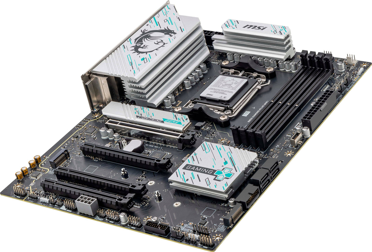 MSI - B850 GAMING PLUS WIFI (Socket AM5) AMD B850 ATX DDR5 Wi-Fi 7 Motherboard - Black