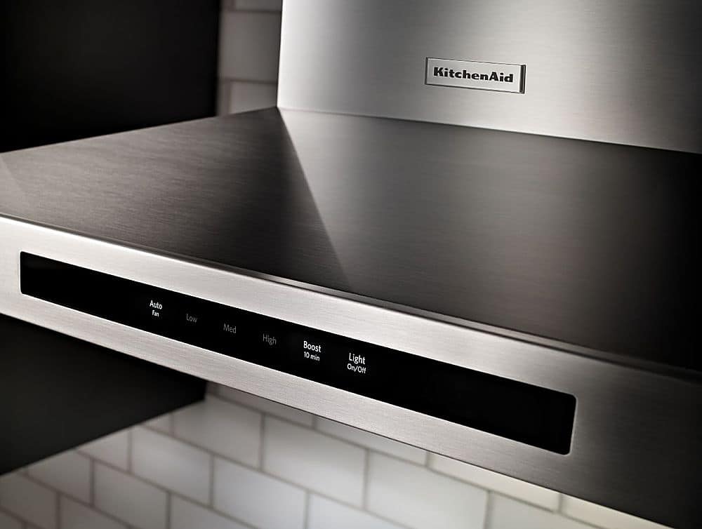 KitchenAid - 36 inches - Convertible - Wall Range Hood - Stainless Steel