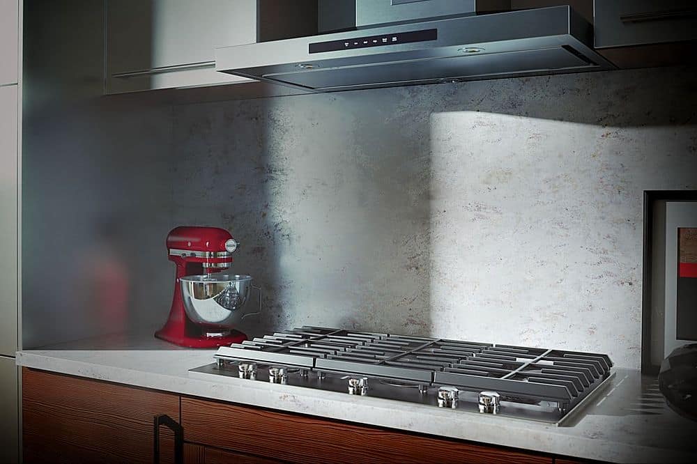 KitchenAid - 36 inches - Convertible - Wall Range Hood - Stainless Steel