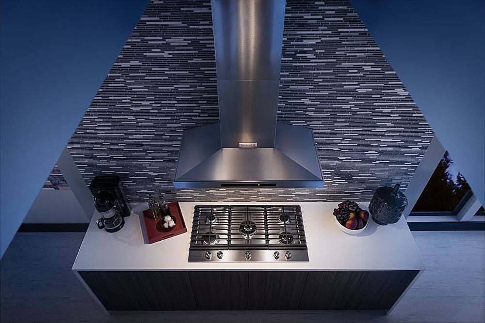 KitchenAid - 36 inches - Convertible - Wall Range Hood - Stainless Steel