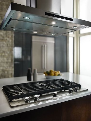 KitchenAid - 42 inches - Convertible - Island Range Hood - Stainless Steel