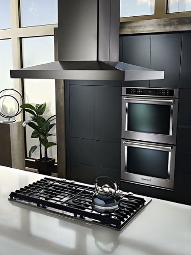 KitchenAid - 42 inches - Convertible - Island Range Hood - Stainless Steel