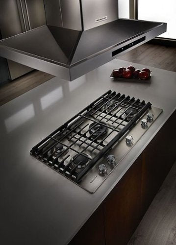 KitchenAid - 42 inches - Convertible - Island Range Hood - Stainless Steel