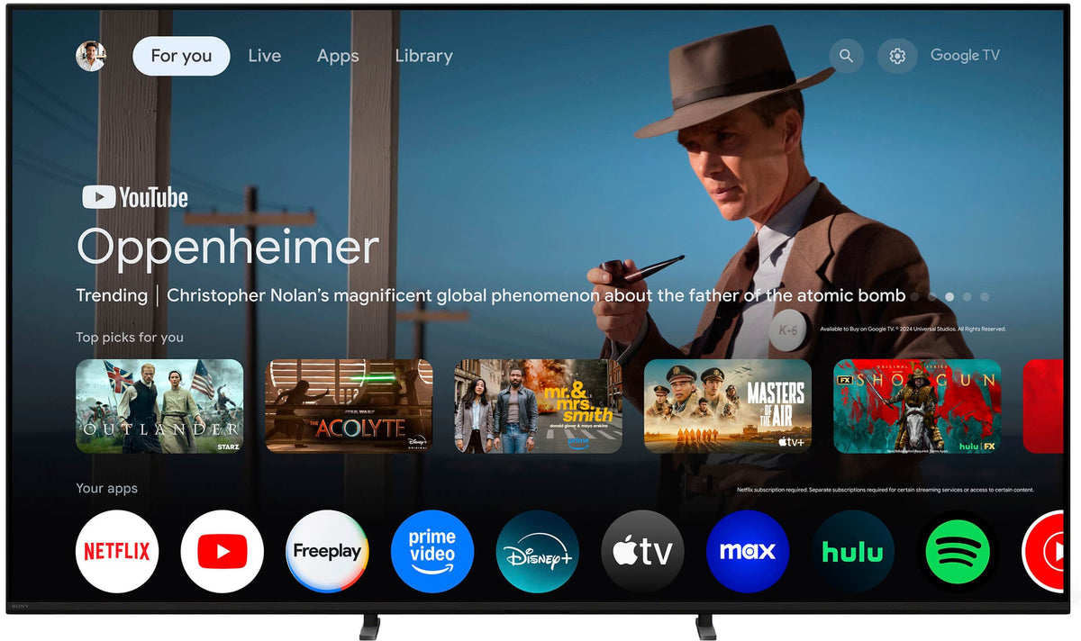 Sony - 75" Class BRAVIA 5 Mini LED 4K UHD Smart Google TV with Gemini (2025)