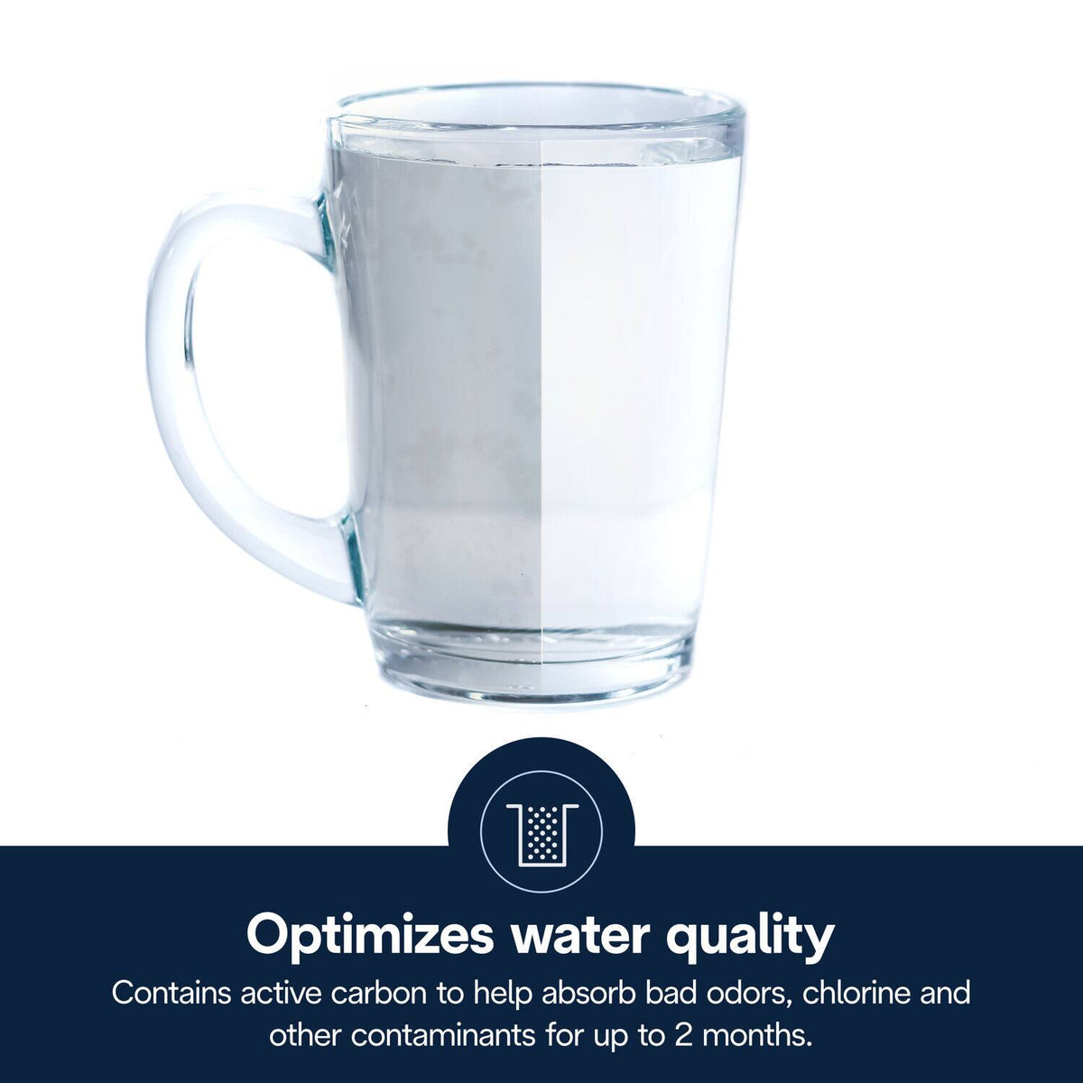De'Longhi - Coffee Maker Water Filter - White