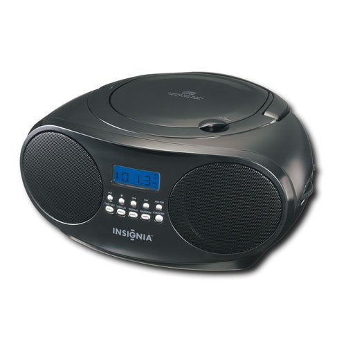 Insignia™ - CD Boombox - Black