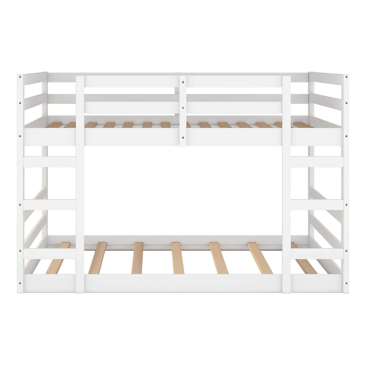 Solid Construction, Bunk Bed With Ladder